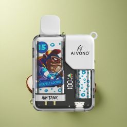 Aivono Aim Tank 9500 Puffs Ananas Kokos 18ml LCD 650mAh