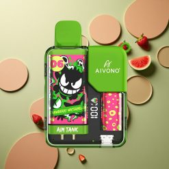 Aivono Aim Tank 9500 Puffs Jahodový Meloun LCD 18ml