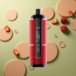 Al Fakher Crown Bar 15K Hypermax Jahodový Punch 22ml 600mAh DTL