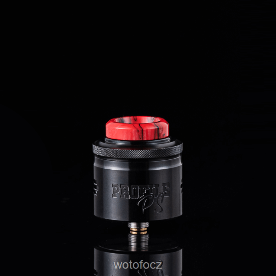 6448TR263 Wotofo PROFILE ps dual mesh rda Černá | Wotofo Vape Review