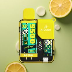 Aivono Aim Tank 9500 Puffs Citrónová Máta 18ml LCD 650mAh