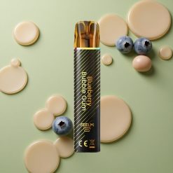 JNR Black&Golden 600+200 Borovnicová Žvýkačka s 550mAh a 2ml