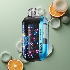 NEXA Ultra 50000 Puffs Modrá Malina Led 20ml 5% 0.9ohm